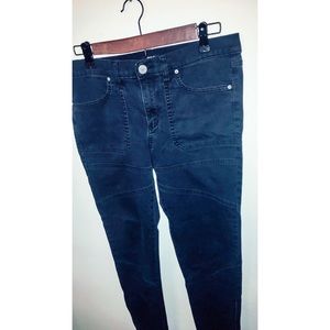 BDG Black Cargo Skinnies with Ankle Zipper SZ 30